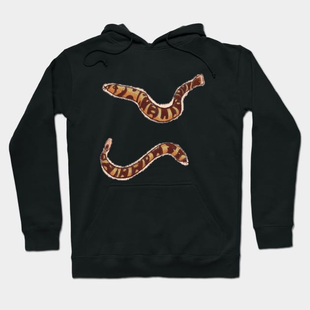 Kuhli Loach Noodle Design Hoodie by sheehanstudios